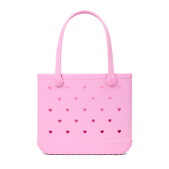 Baby Bogg Bag - Cut Out Heart Pink Taffy - Active Cabana Pack